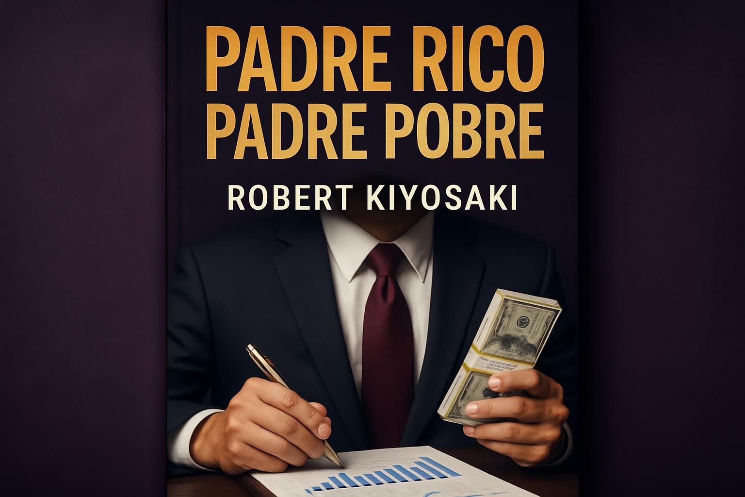 Portada del libro Padre Rico, Padre Pobre de Robert Kiyosaki